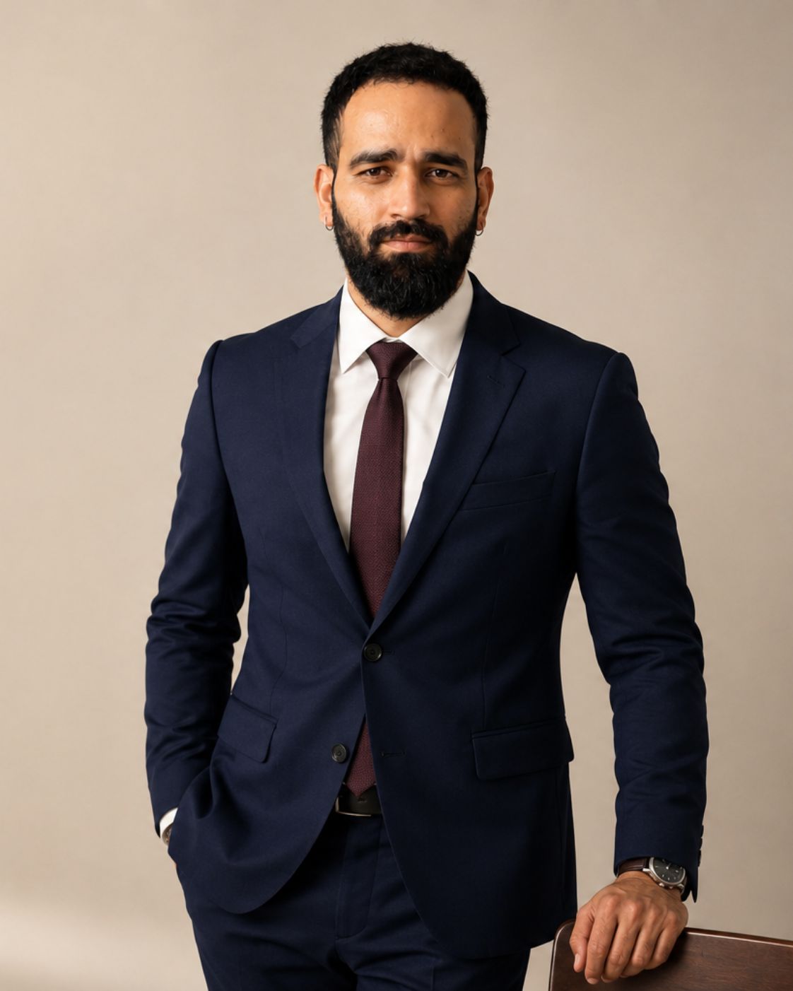 Dr. Rishabh Bhardwaj — editorial portrait